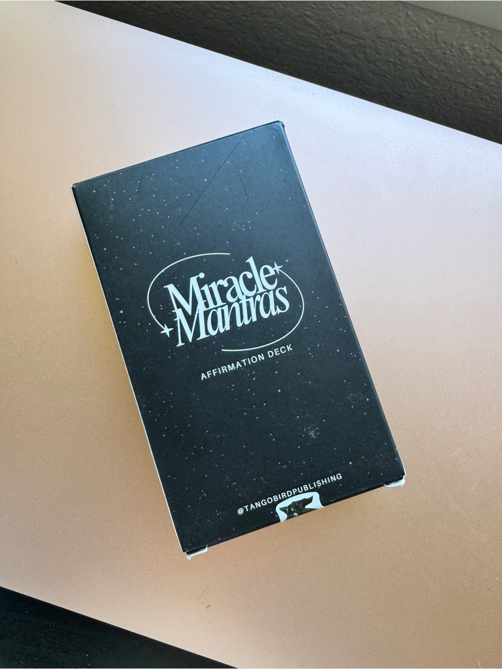 TangoBird Miracle Mantras Affirmation Deck 60 Cards Daily Inspiration